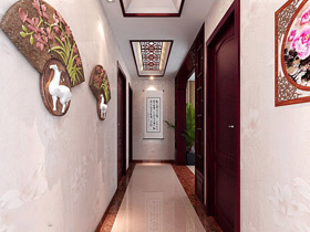 古典中國風韻味 18款中式走廊設計圖