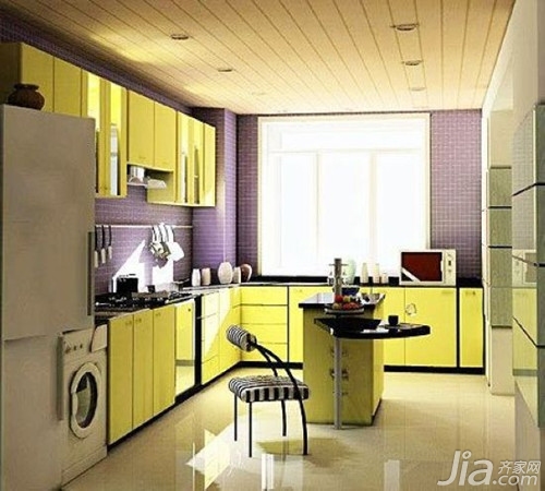 厨房地砖效果图欣赏 打造完美空间