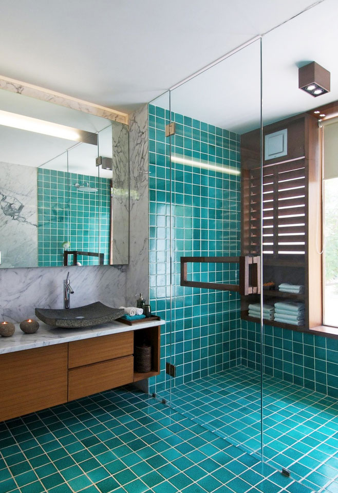 原木色,浴室柜,地中海风格