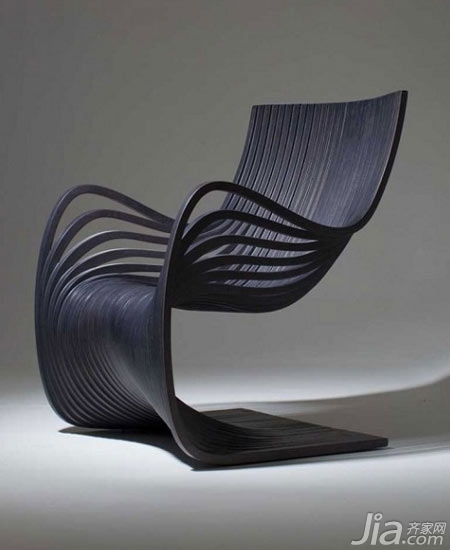 创意Pipo木椅设计 感受流畅线条美感