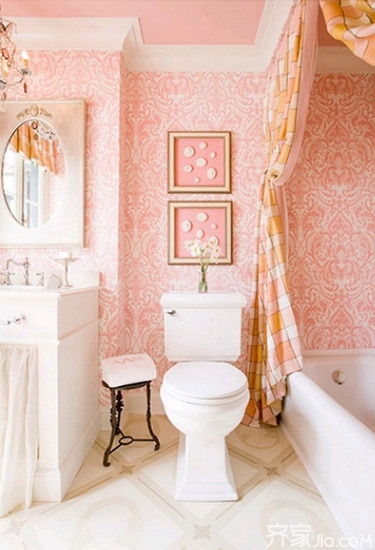 小空间大享受 浪漫浴室超有格调