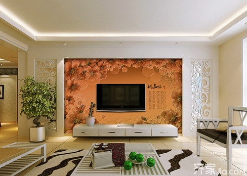 客厅电视背景墙颜色搭配 让您的客厅充满活力