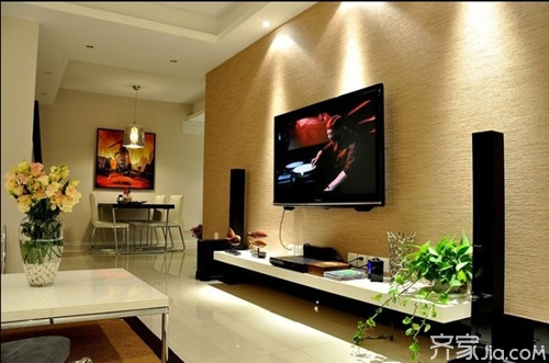 小户型电视背景墙怎么设计 最实用的客厅电视背景墙装修