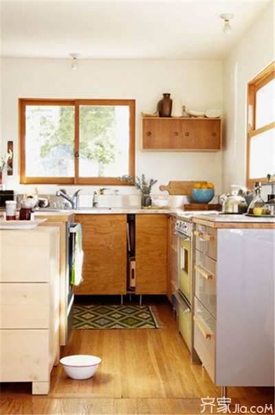 厨房设计有方法  清新秀气舒适空间