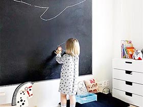 11个儿童房黑板涂鸦墙 刷新孩子想象力
