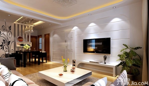 交换空间电视墙设计 让你的客厅不再单调