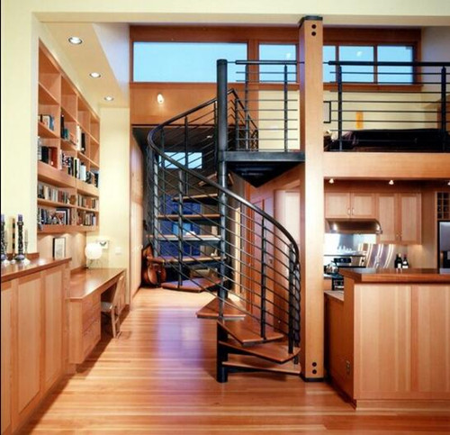 楼梯装饰效果图 阁楼楼梯装饰打造趣味生活