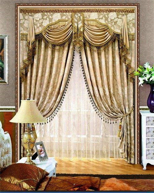 欧式风格窗帘颜色搭配有技巧 欧式风格窗帘图片欣赏