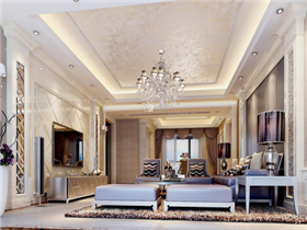 欧式装修客厅的特点  如何搭配客厅欧式沙发