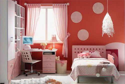 粉色卧室装修