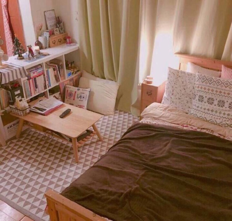 卧室,现代简约风格,舒适,