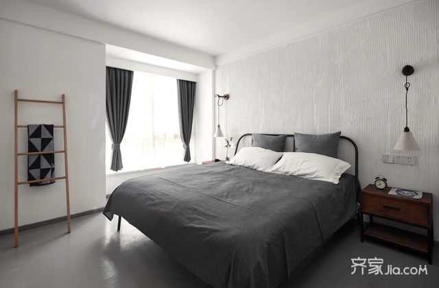 150平米简约复式装修卧室效果图4/10