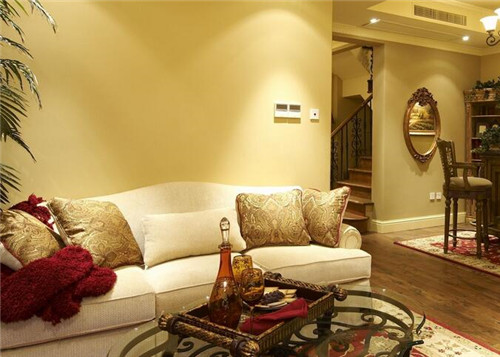 美式客厅装修效果图大全 唯美浪漫的美式客厅装修案例
