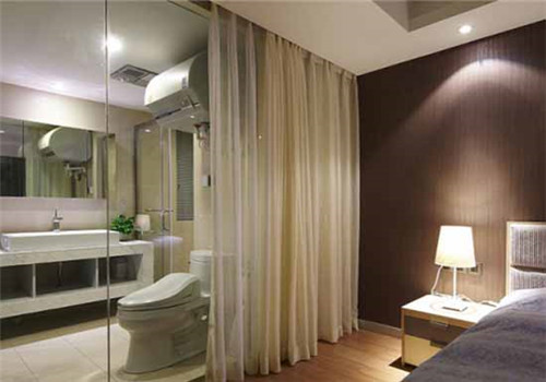 卧室与卫生间隔断案例推荐 卧室与卫生间怎样隔断设计