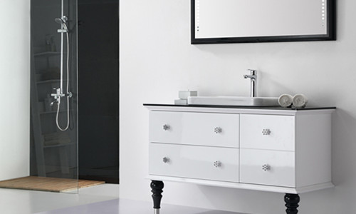 【西安洛克空间设计】浴室柜常用材质，浴室柜如何选购