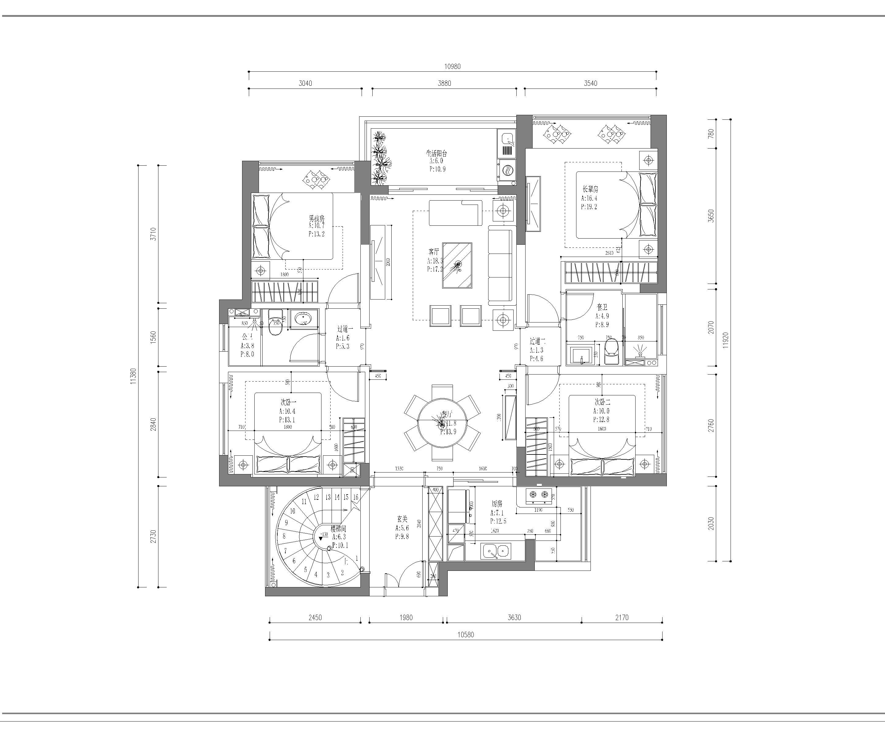 全屋户型图