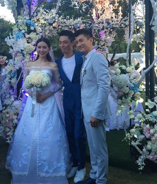 刘诗诗婚礼照片欣赏 刘诗诗与吴奇隆婚礼全程
