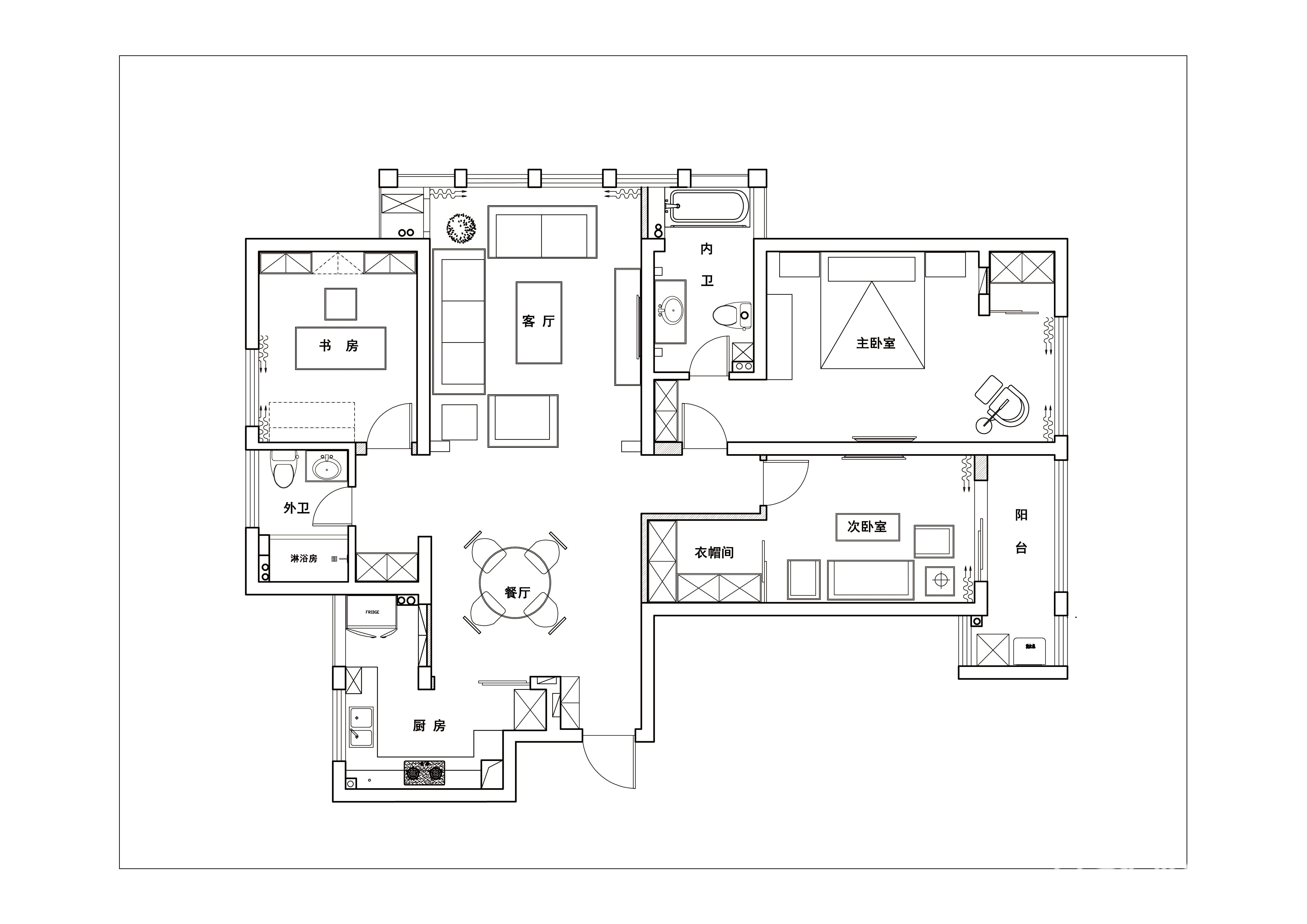 全屋户型图