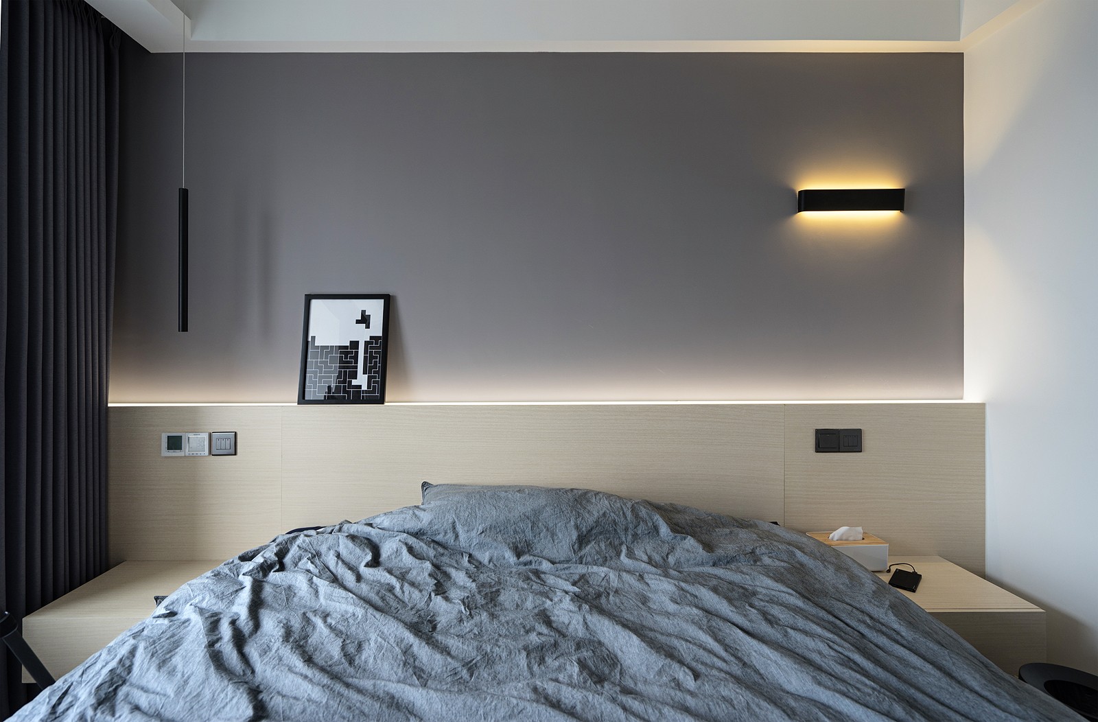 新中式床表现|三维|建筑/空间|倔强小二驴 - 原创作品 - 站酷 (ZCOOL)