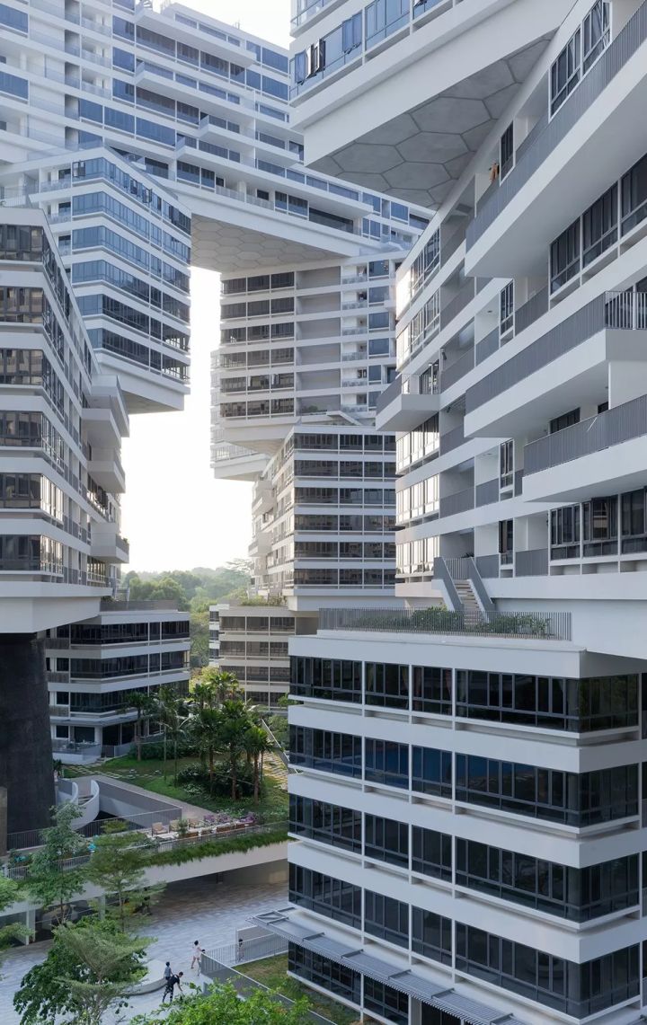 新加坡也有奇奇怪怪的建筑,用31幢房子搭巨型积木! i