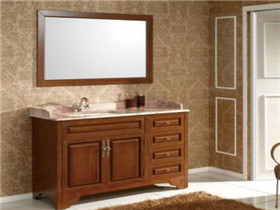 浴室柜台面尺寸多少合适 浴室柜该如何保养