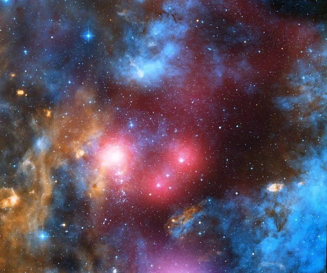 nasa公布"银河系"新照!