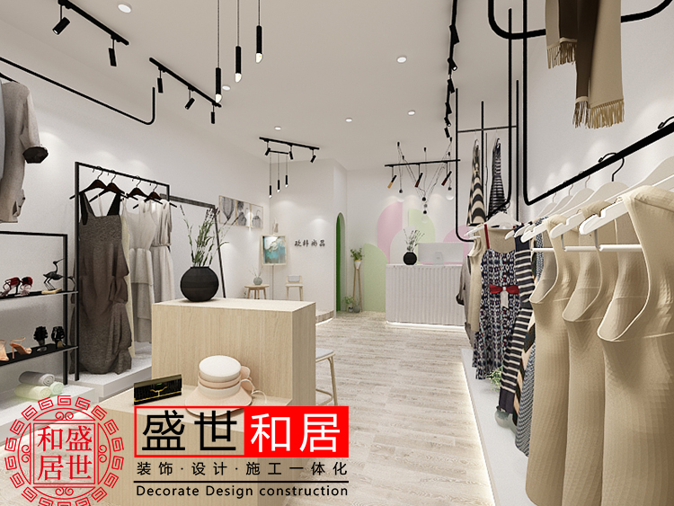 合肥小型服装店装修设计服装店精致又省钱的装修技巧