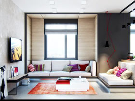 节省空间新方案 30图小户型客厅设计