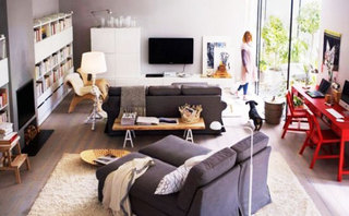 宜家风格简洁客厅宜家沙发图片