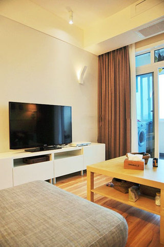 宜家风格舒适客厅客厅电视背景墙设计图