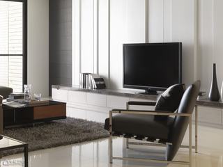 简约风格公寓舒适电视背景墙设计