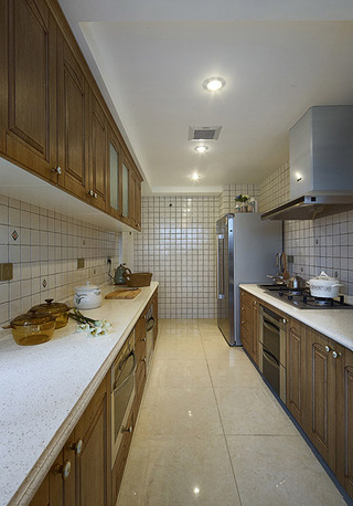 简约风格豪华140平米以上厨房设计图