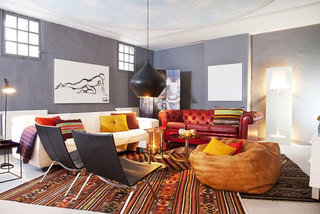 简约风格简洁客厅沙发效果图