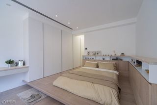 北欧风格公寓舒适卧室改造
