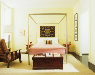 欧式风格温馨卧室床效果图