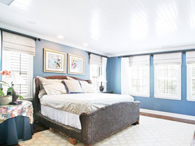 蓝调地中海卧室 14款最美卧室设计图