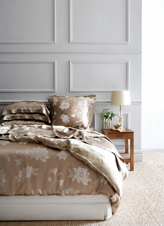 欧式风格简洁白色卧室家具效果图