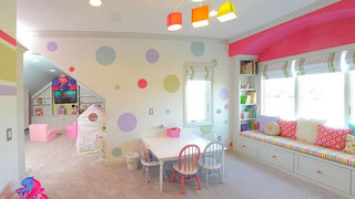欧式风格可爱儿童房家具图片