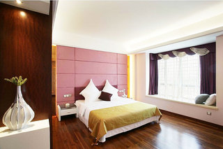 中式风格大气卧室卧室背景墙设计图