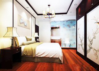 中式风格大气卧室装潢