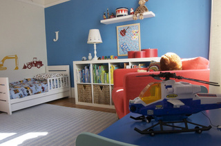 地中海风格可爱儿童房家具图片