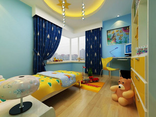 地中海风格可爱儿童房设计