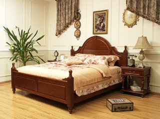 美式风格温馨卧室装修效果图