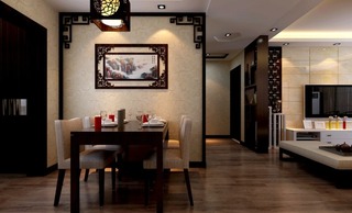 中式风格大气餐厅设计图纸