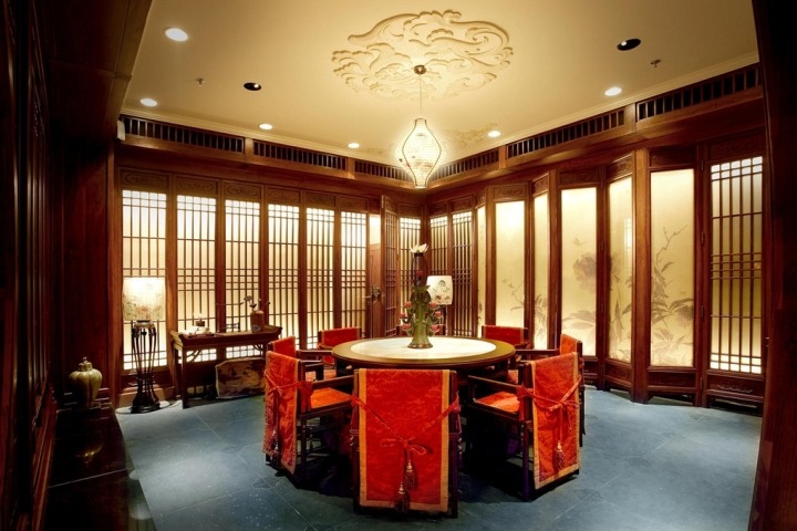 ,餐厅,中式风格,大气