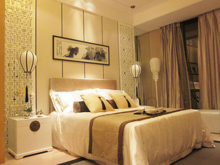 中式风格大气卧室设计图
