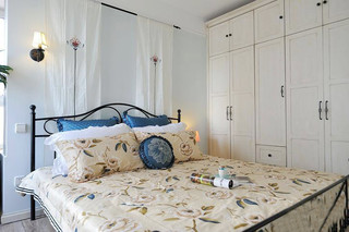 地中海风格公寓90平米卧室设计
