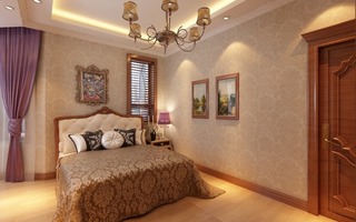 欧式风格大气卧室床图片