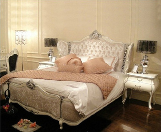 小清新卧室床图片