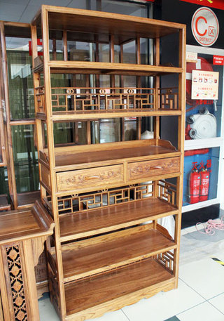中式风格大气书柜图片